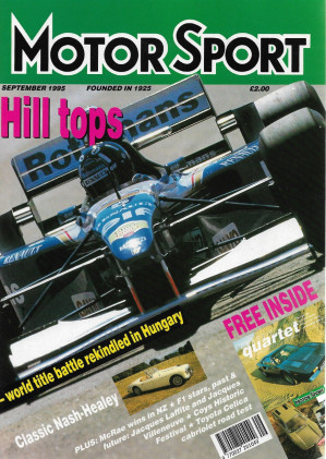 MOTOR SPORT 1995 SEPT - NASH-HEALEY, MOFFAT, McRAE, CELICA CABRIOLET